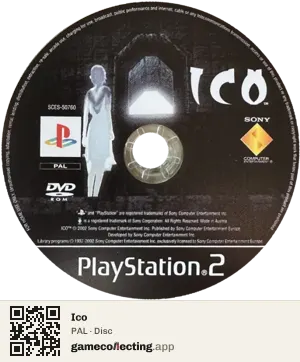 Ico PlayStation 2, PAL disc