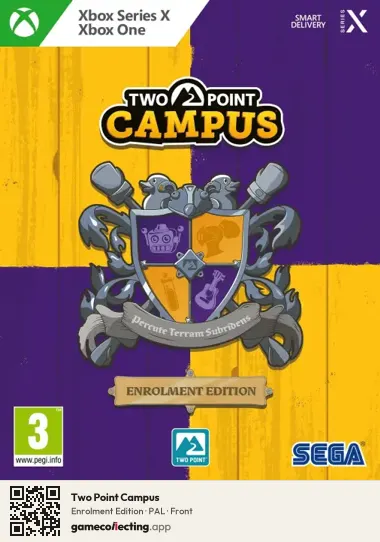 Two Point Campus Xbox Series X, PAL box front