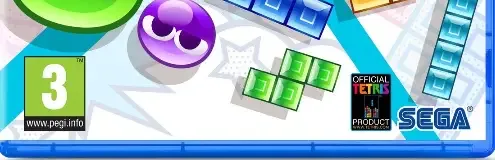 Puyo Puyo Tetris 2, the PEGI square on its front