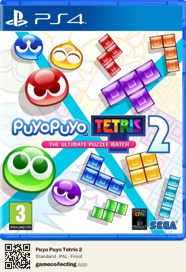 Puyo Puyo Tetris 2 PlayStation 4, PAL box front