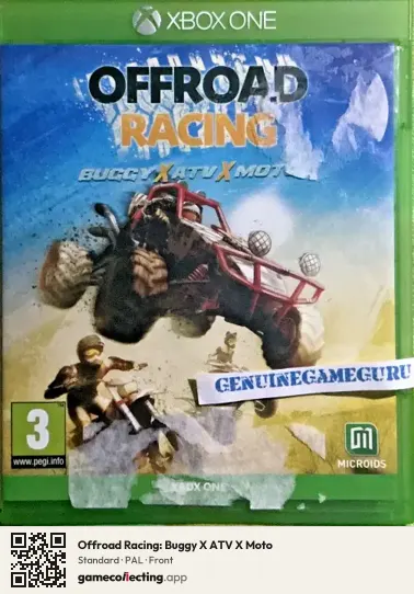 Offroad Racing: Buggy X ATV X Moto Xbox One, PAL box front