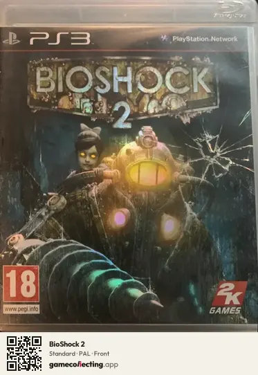BioShock 2 PlayStation 3, PAL box front