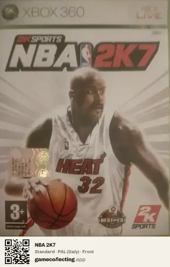 NBA 2K7 Xbox 360, Italy box front