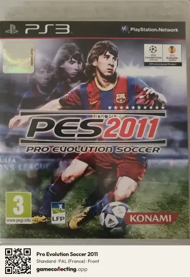 Pro Evolution Soccer 2011 PlayStation 3, France box front