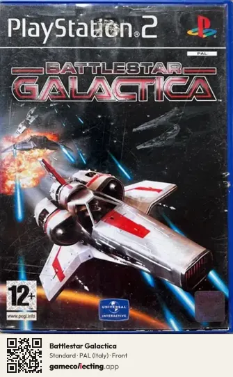 Battlestar Galactica PlayStation 2, Italy box front