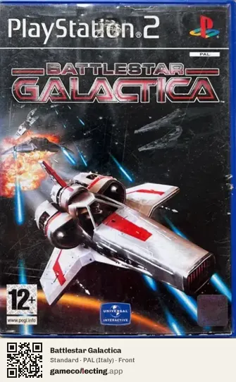 Battlestar Galactica PlayStation 2, Italy box front