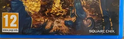 Octopath Traveler II, the PEGI square on its front