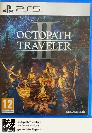 Octopath Traveler II PlayStation 5, PAL box front