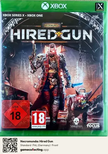 Necromunda: Hired Gun Xbox Series X, Germany box front