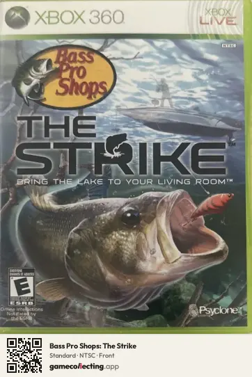 Bass Pro Shops: The Strike Xbox 360, NTSC box front