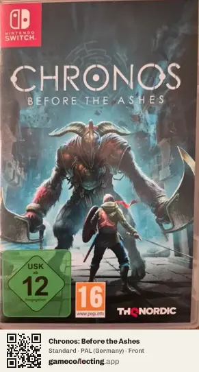 Chronos: Before the Ashes Nintendo Switch, Germany box front