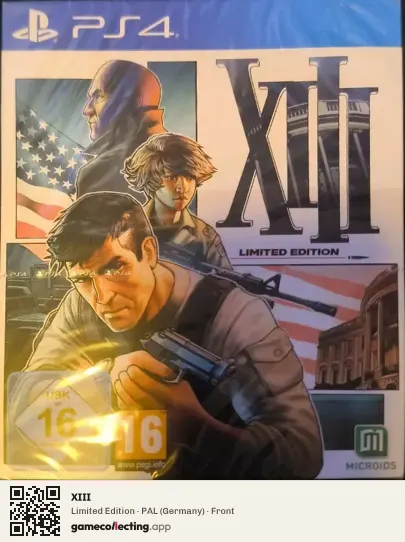XIII PlayStation 4, Germany box front