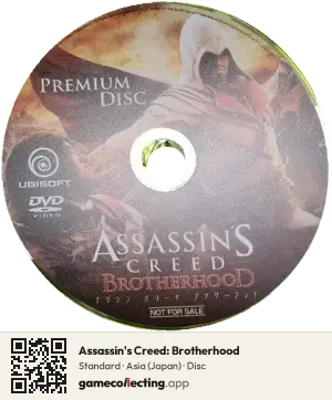 Assassin's Creed: Brotherhood Xbox 360, Asia disc