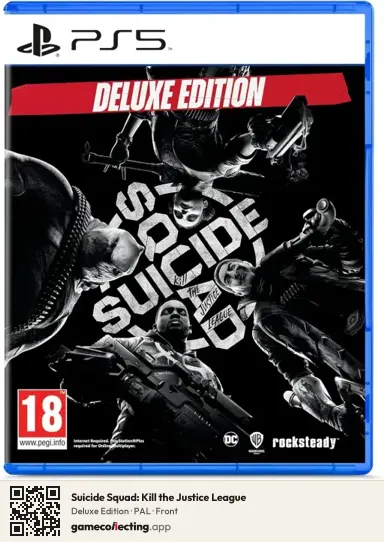 Suicide Squad: Kill the Justice League PlayStation 5, PAL box front