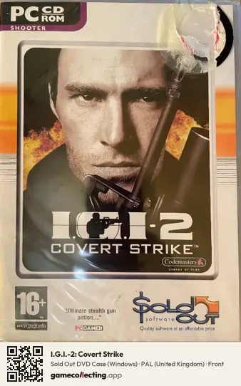 I.G.I.-2: Covert Strike Computer, United Kingdom box front
