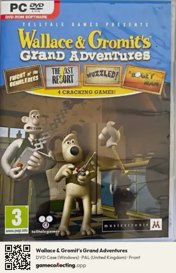 Wallace & Gromit's Grand Adventures Computer, United Kingdom box front