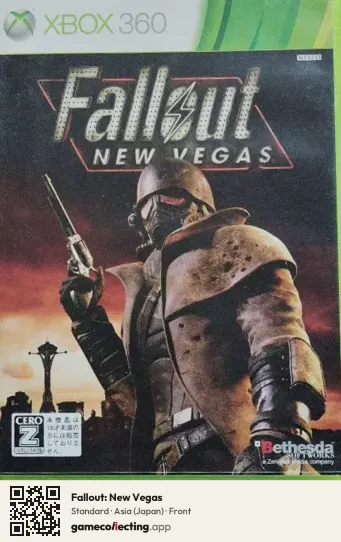 Fallout: New Vegas Xbox 360, Asia box front