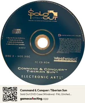 Command & Conquer: Tiberian Sun Computer, PAL disc