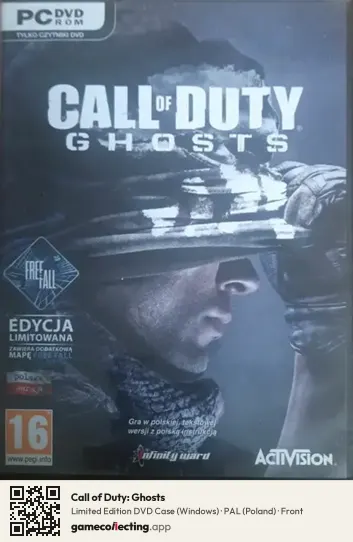 Call of Duty: Ghosts Computer, Poland box front