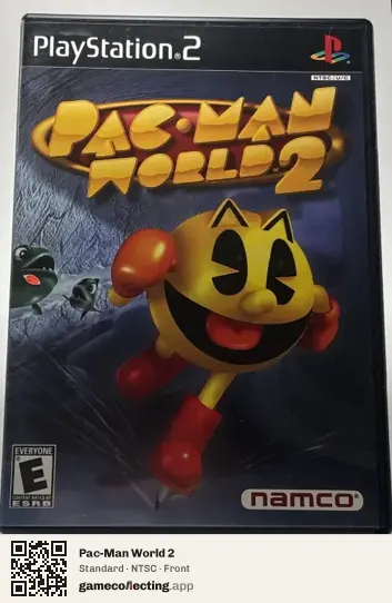 Pac-Man World 2 PlayStation 2, NTSC box front