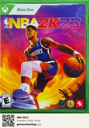NBA 2K23 Xbox One, NTSC box front