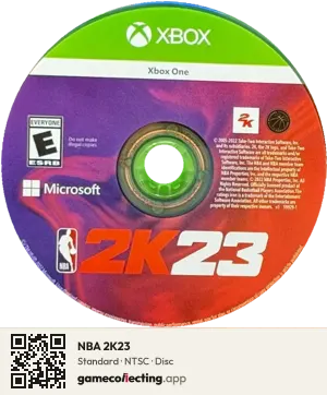 NBA 2K23 Xbox One, NTSC disc