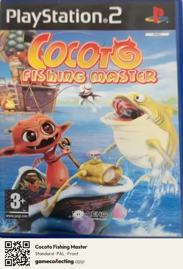 Cocoto Fishing Master PlayStation 2, PAL box front