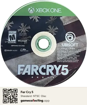 Far Cry 5 Xbox One, NTSC disc