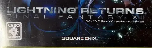 Lightning Returns: Final Fantasy XIII, the CERO letter on its front