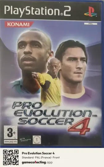 Pro Evolution Soccer 4 PlayStation 2, France box front