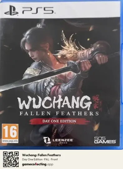 Wuchang: Fallen Feathers PlayStation 5, PAL box front