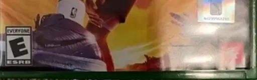 NBA 2K23, the ESRB box on its front
