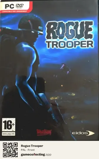 Rogue Trooper Computer, PAL box front