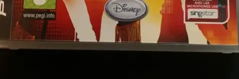 Disney Sing It: Pop Hits, the PEGI square on its front