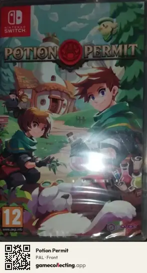 Potion Permit Nintendo Switch, PAL box front