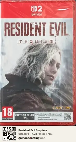 Resident Evil Requiem Nintendo Switch 2, France box front