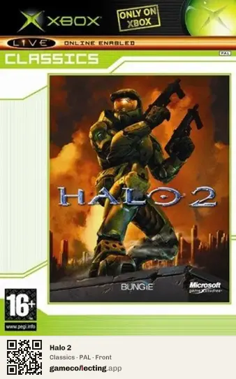 Halo 2 Xbox, PAL box front