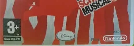 Disney Sing It: High School Musical 3: Senior Year, the PEGI square on its front