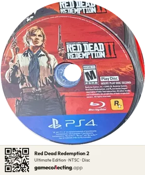 Red Dead Redemption 2 PlayStation 4, NTSC disc
