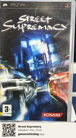 Street Supremacy PlayStation Portable, PAL box front