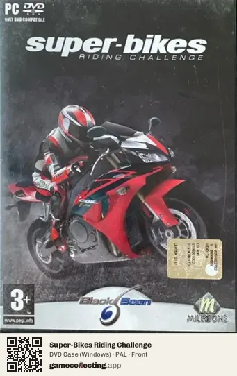 Super-Bikes Riding Challenge Computer, PAL box front