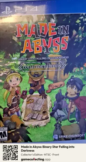 Made in Abyss: Binary Star Falling into Darkness PlayStation 4, NTSC box front