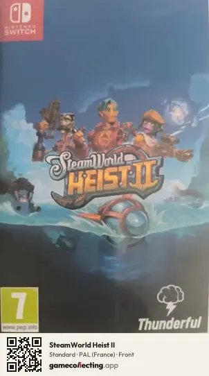 SteamWorld Heist II Nintendo Switch, France box front