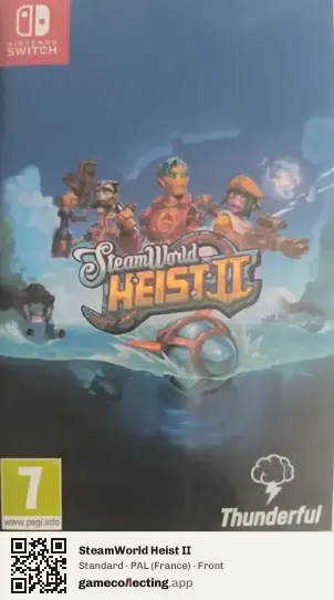 SteamWorld Heist II Nintendo Switch, France box front