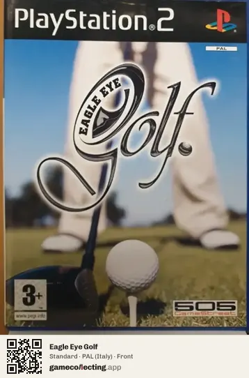 Eagle Eye Golf PlayStation 2, Italy box front