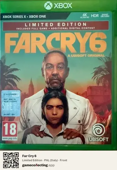 Far Cry 6 Xbox One, Italy box front