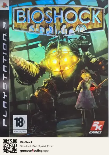 BioShock PlayStation 3, Spain box front