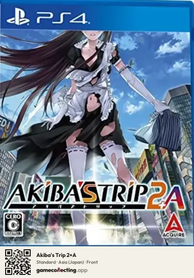 Akiba's Trip 2+A PlayStation 4, Asia box front
