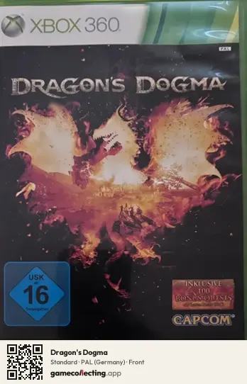 Dragon's Dogma Xbox 360, Germany box front