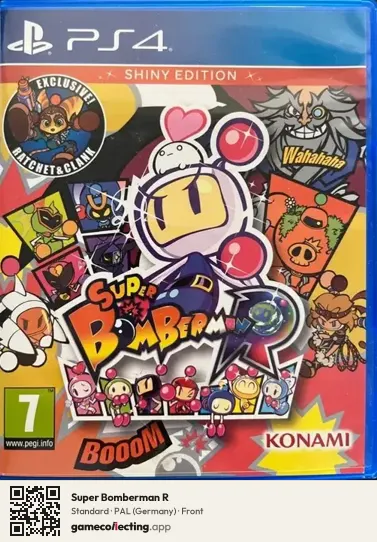 Super Bomberman R PlayStation 4, Germany box front